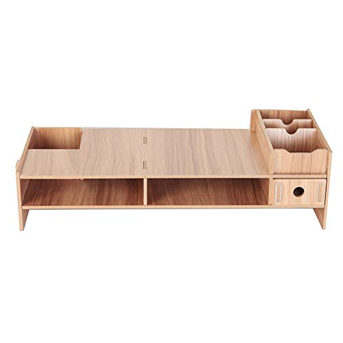 PC Monitor Raiser, File Organizer, Waterproof Laptop Stand, Office Desk Organizer for School Computer Monitor Accessory Office’$