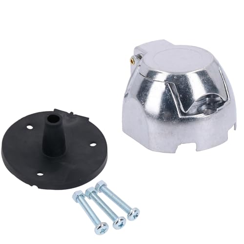 AB Tools Tow Bar Electrics Socket 7 pin N Type Metal Trailers or Caravans & Gasket Seal