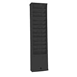 VICS Time Card Rack, Metal, Anthem Model 159H, 12 Pockets-Black