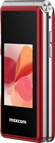 Teléfono Móvil Maxcom Comfort MM835 para Personas Mayores 4G Rojo - vue 5
