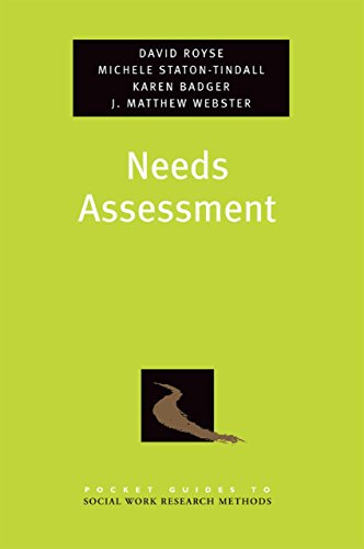 Needs Assessment (Pocket Guide to Social Work Research Methods Book 8)
