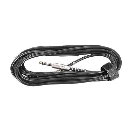 Cabo de Instrumento de Guitarra, Cabo de Efeito de Guitarra Balanceado 5m Melhor Força de Sinal Transmissão de áudio Estável para Mixer