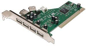 ALi 6+2 port USB 2.0 PCI Card
