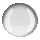 DUZFOREI 4L3Z-7213-BA Shift Knob Chrome Cover with Stronger Clips, Replacement for Ford F Series 150 Shifter 2004 2005 2006 1 Pcs (Silver or Gray)