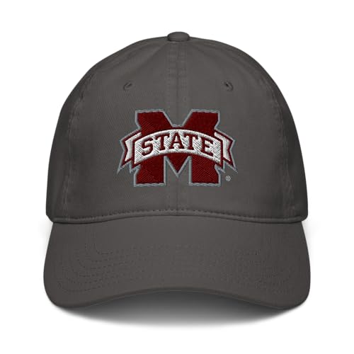 Gorra ajustable blanca oficial Mississippi State Bulldogs miniatura 2
