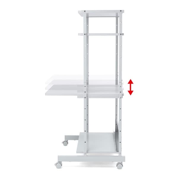 パソコンラック（W800×D700mm）　RAC-EC3K Amazon.co.jp: サンワサプライ パソコンラック(W800×D700×H1400mm) RAC