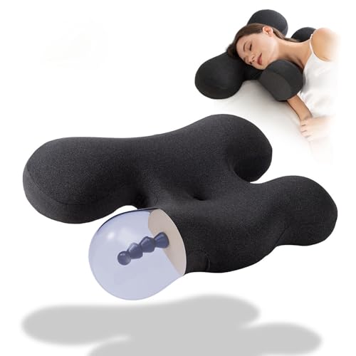 Almohada espuma ajustable tamaño grande gris oscuro miniatura 6