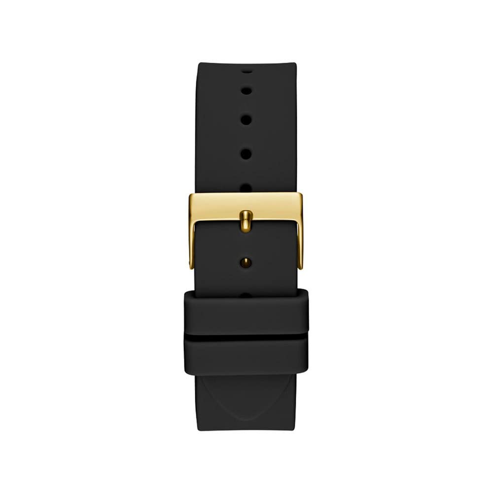 GUESS Watches Ladies Zoom Reloj para Mujer Digital de Cuarzo con Brazalete de Acero Inoxidable bañado en Oro GW0430L2