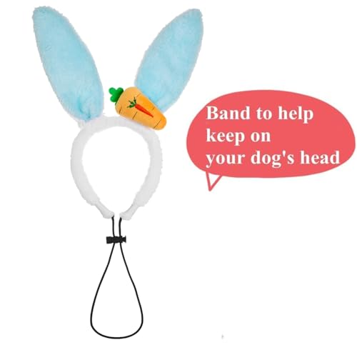Disfraz de Conejo para Perros con Orejas y Cola miniatura 3