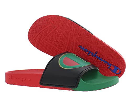 Champion Ipo Split Boys Shoes Size 6, Color: Rasta/Multi4