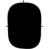 Impact Collapsible Background - 5 x 7' (Black)(2 Pack)