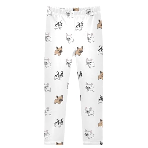 Girls Leggings Athletic Leggings Kids Dance Running Yoga Pants 4-10 Years