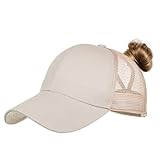 Baseball Caps für Damen, Caps Damen Dame Baseball Kappe Hip-Hop-Hut Kappe Basecap Bequeme Cap Hüte Mützen (Khaki)