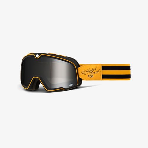 100% Barstow Classic MX Offroad Goggles Raymond w/Silver Mirror Lens, 50000-00017