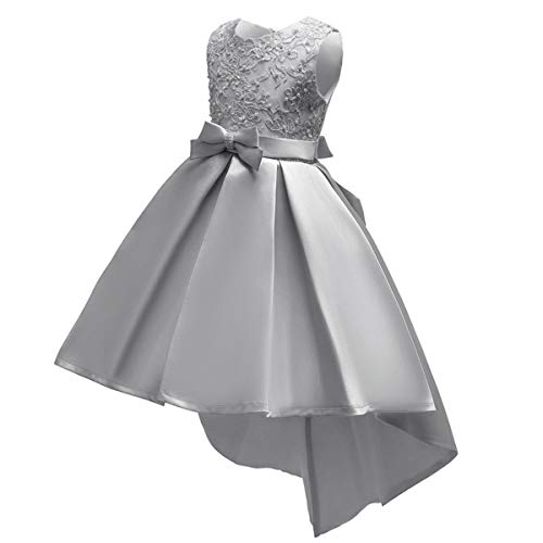 Flower Girl High Low Tutu Dress Little Big Princess Bridesmaid Wedding Party Gown First Communion Prom Dresses for Kid2