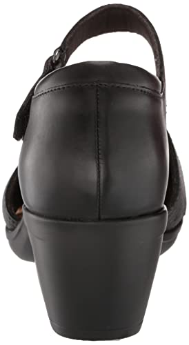 Clarks Emily Rae Pump, Black Leather, 10 Medium #TOP2