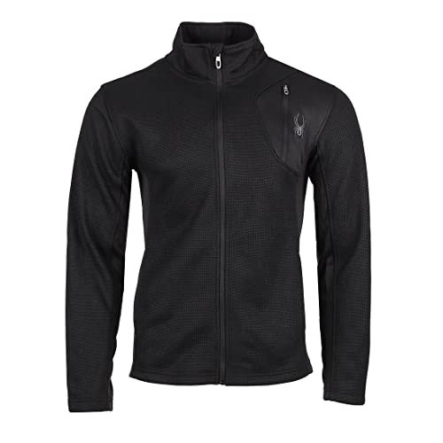 Image of Spyder Men's Raider Full Zip Jacket Black / M