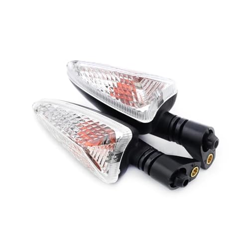 Clignotants Moto Transparents Lumineux pour BMW F800GS et R1200GS