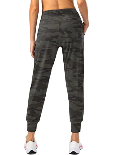 Image of Soothfeel Women's Joggers with Zipper Pockets High Waisted Athletic Workout Yoga Pants Joggers for Women
