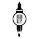 Beaumont Metrix SL optischer Spirituosen-Dosierausgießer, 35 ml, Schwarz