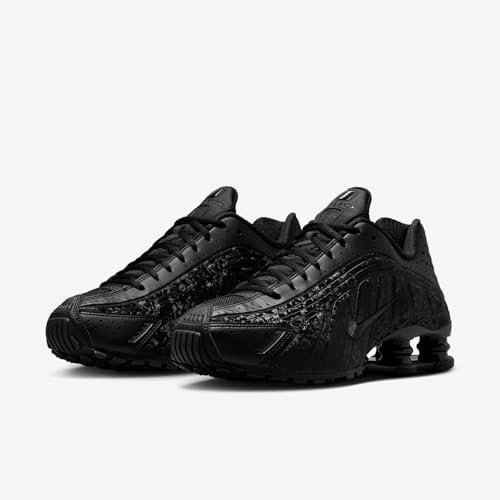 Nike Nike Shox R4 Women's Shoes (HV0934-002, Black/Dark Smoke Grey) Size 8