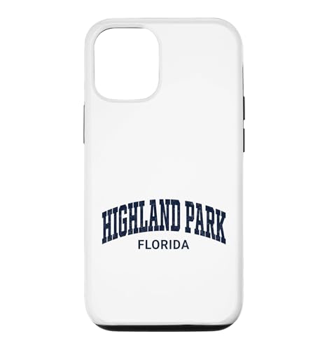 Highland Park Florida Retro �X�}�z�P�[�X iPhone 12/12 Pro �p
