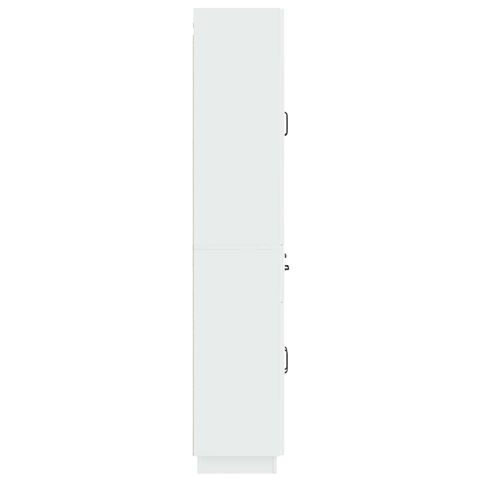 Juego de armarios 2 uds. Brillante Madera de ingeniería, Conjuntos de Muebles, 52.4 kg-3416830