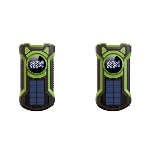 Radio d'urgence NOAA AM FM avec haut-parleur Bluetooth 5.0 et lampe de poche solaire à manivelle