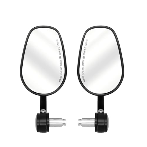 Retroviseur moto embout guidon universel pour Z1000 et CB600F