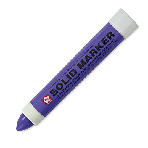 Solid Marker, Twist-Action, 13mm, Red Color: Purple