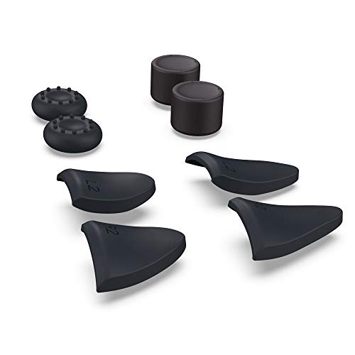ECHZOVE PS5 Controller Thumb Grips & Trigger Extenders, Silicone Rubber, Comfortable & Easy to Use, Ideal for Shooting, Action, Fighting & Racing Games