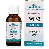 Wheezal WL-53 Hydrocele Drops (30ml) (PACK OF TWO) (B0BTD6YSSL) Amazon Price History, Amazon Price Tracker