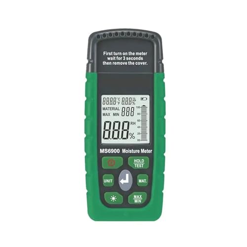 ミニデジタル水分計 木材/木材/コンクリート建物湿度テスター LCD ディスプレイ付き 高感度センサー搭載