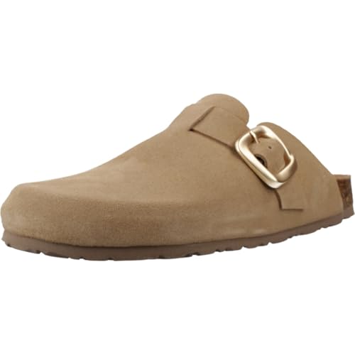 Yokono Zueco650 sabot en cuir véritable pour femme fabriqué en Espagne