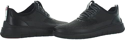 Cole Haan Men's Generation Zerogrand Stitchlite Water Resistant Sneaker, Black Knit/Matte Shine/Black Reflective, 10.5 | Image 1