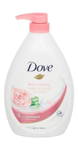 Image of Dove Body Wash 1L (Rose Soothing)