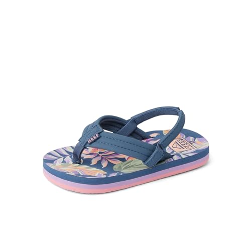 Image of REEF Girls Toddler /Little Kid Ahi Beach Flip Flop, Soft Cushion Footbed, Water Friendly
