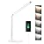 mafiti LED Desk Lamp for Home Office,Touch Desk Light 5 Light Modes 3 Brightness,Foldable Table Lamp with Adjustable Arm,Eye-Caring Lamp with USB Port, Bedside Lamp for Working Reading Study,White