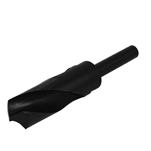 Aexit 147mm Long Tool Holder 28mm Dia Head HSS Electric Twist Drill Bit Drilling Tool Black Model:80as261qo141
