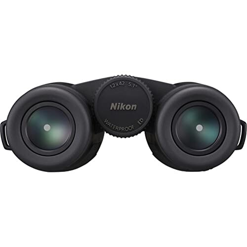 Nikon 12x42 Monarch M5 Binoculares Negro Kit 4 piezas miniatura 4