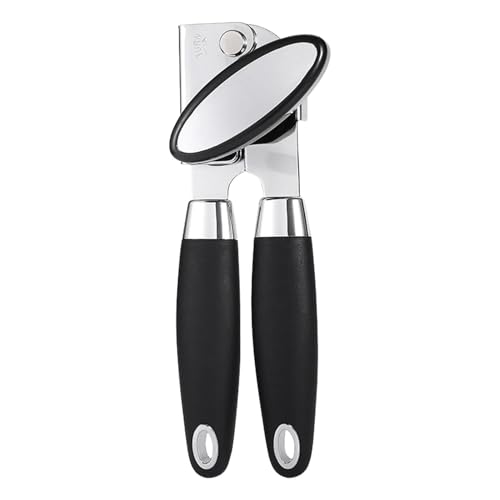 Abrelatas resistente - Abrelatas de cocina de mano en acero inoxidable | Abrebotellas multifuncional resistente con ahorro de esfuerzo para chapa, botella, cerveza