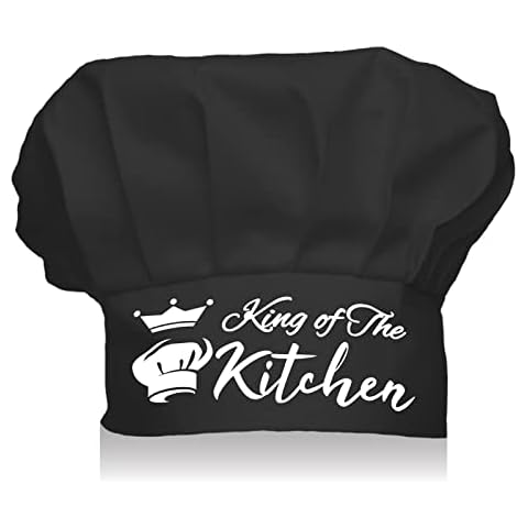 CREATCABIN Adjustable Chef Hat for Cooking Cover