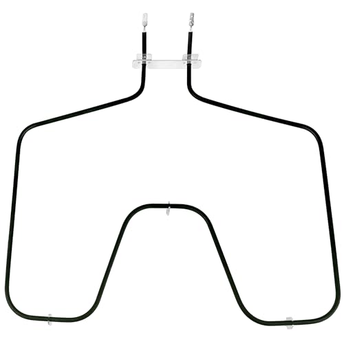 WB30X46987 Oven Bake Element for GE Hotpoint Kenmore WB44K10005 WB44K10001 RB757BH1WH RB787WH1WW RB526H3WW RBS360DM4BB JBP62WD3WW Oven Heating Element Replaces AP7216188 PS17626202 EAP17626202 4984035