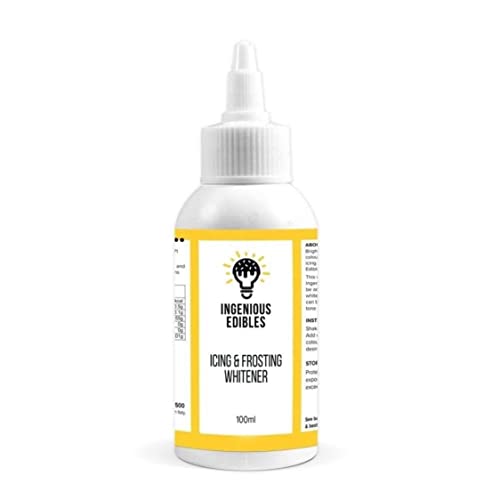 Ingenious Edibles Icing & Frosting Whitener White Food Colouring 100g