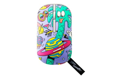 Image of ASUS Marshmallow Mouse MD100 Steven Harrington Edition /Silent, Adj. DPI, Multi-Mode, Wireless Optical Mouse (2.4GHz Wireless, Bluetooth, Limited Edition Mouse)