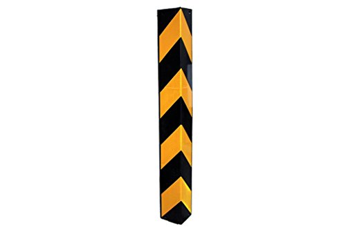 Cofan 11000801 Esquinero Recto, Amarillo Y Negro, 800 X 100 X 10 Mm