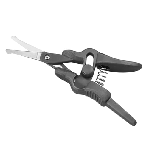 Mikinona 鼻毛トリマー ステンレス製小型トリミングハサミ 眉毛 口ひげ用グルーミングツール 男性向け 使いやすいフェイシャルケア用具 4個セット