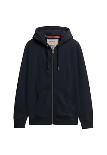 Superdry Essential Logo Zip Hoodie HB M2014128A Eclipse Navy M