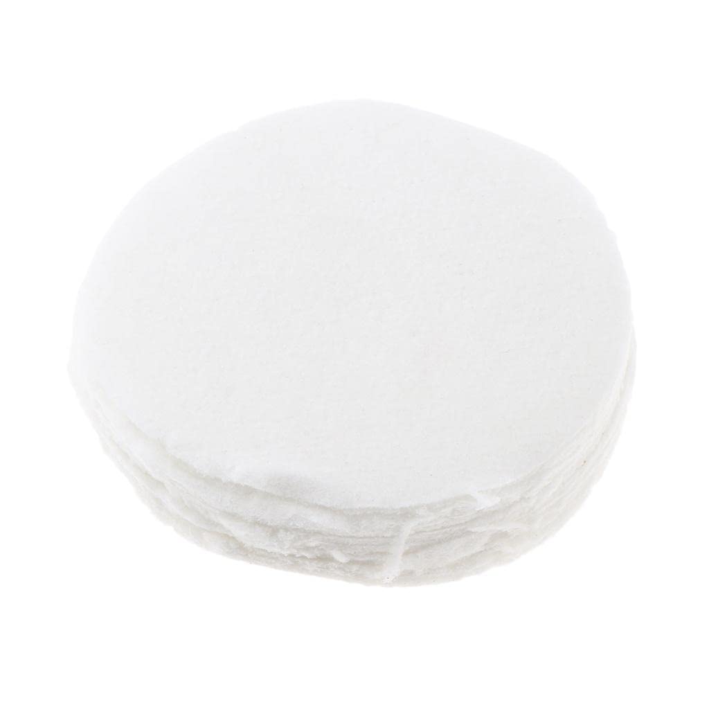 CALANDIS 10 Sheets Microwave Kiln Glass Fusing Paper Ceramic Fiber Round 7cm