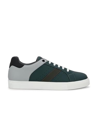 Image of Centrino Women's Casual Shoes | Colorblock Sneakers with Ultra Soft Cushion Lace-Up Shoes All-Day Comfort | Trendy & Lightweight Design | Low Top Flat Sole (7604)